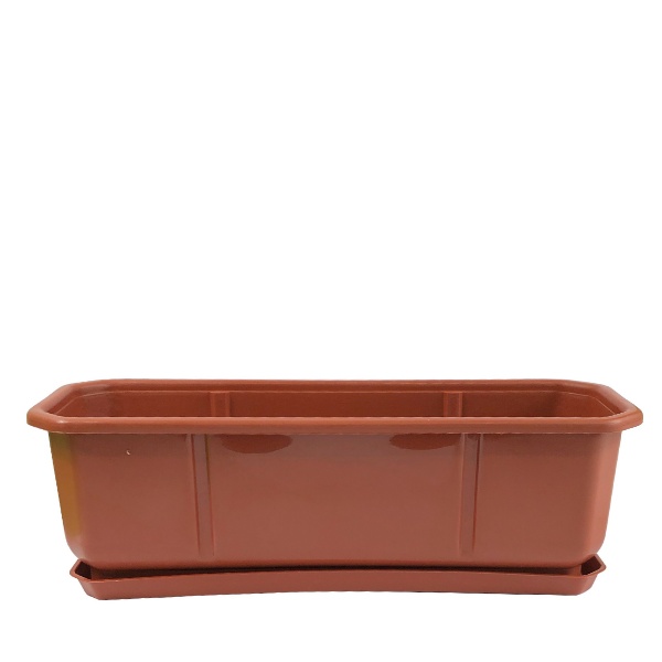 060607 Сандък за цветя Дрина теракота