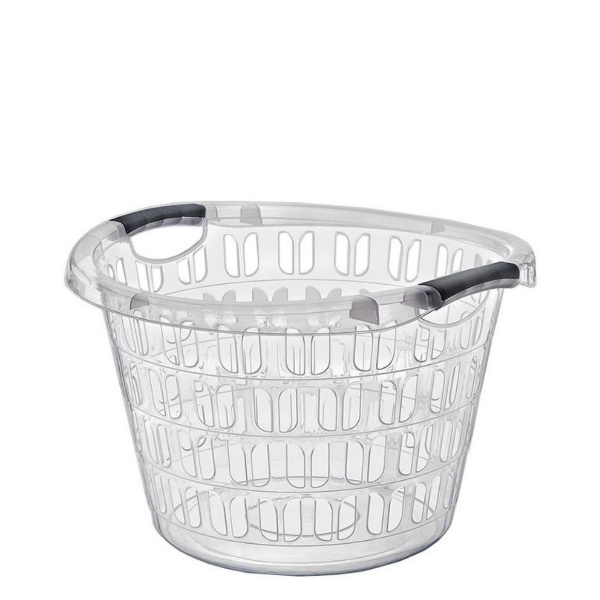 и1895 Кош бельо кръг- Прозрачен