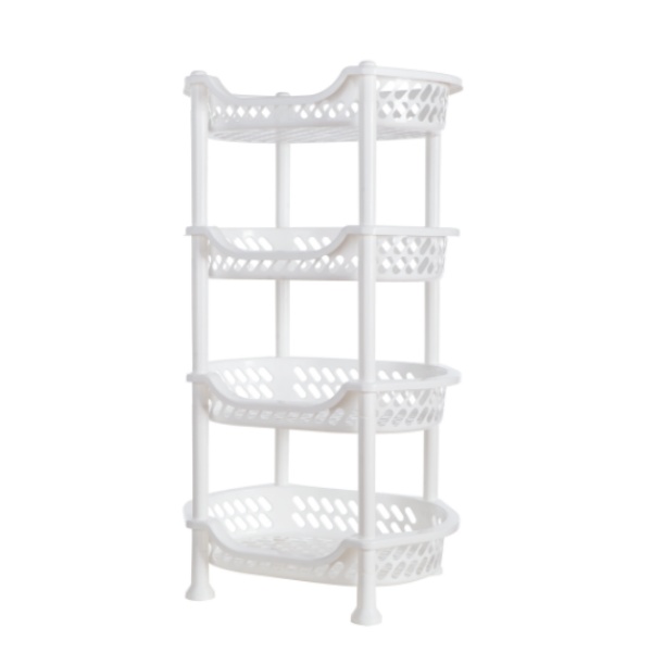 п810 бял Стелаж за зеленчуци бял