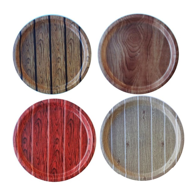 И02-7970 Кръгла пластмасова табла- Бланка