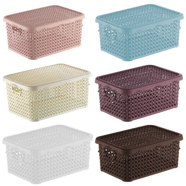 и101446 Кутия с капак 10 литра - Перла