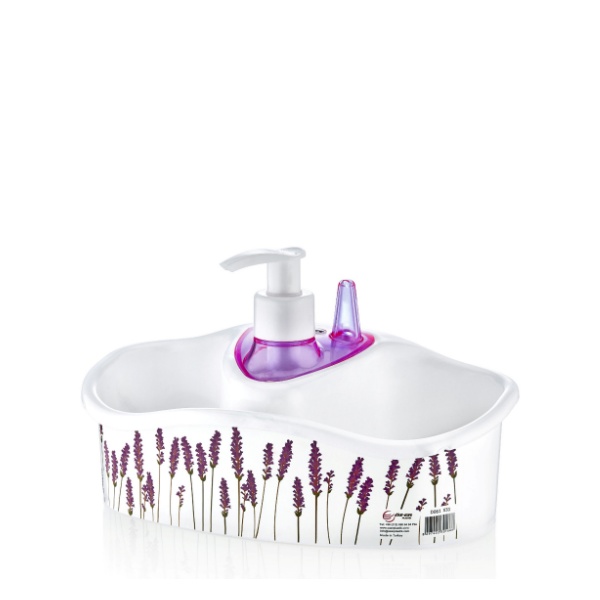 И1001081 2 Поставка за гъби с дозатор Лавандула