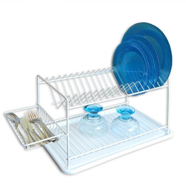 П54 Сушилник за чинии двоен с кош