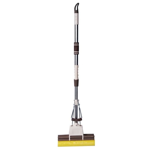 и02-8741 Моп с двойна ролка и метална дръжка