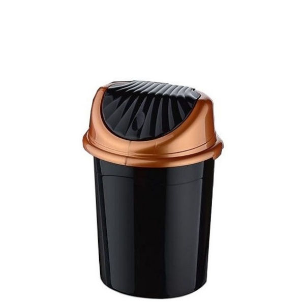 и101044 2 Кош с люлеещ капак 13 литра – Мед/Черно