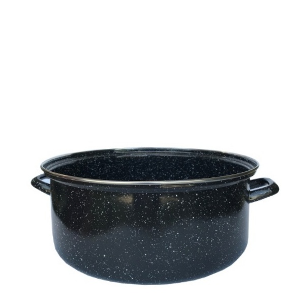 0840013211 Дълбока емайлирана тава с дръжки 40 см