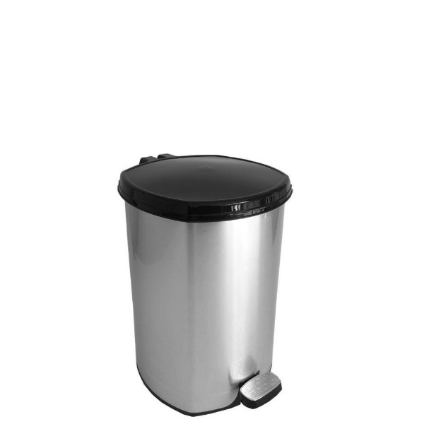 И102807 Кош с педал №2 Хром