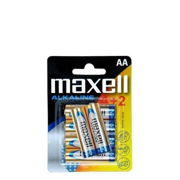 ML-BA-LR6 Алкална батерия 1,5 V Free Maxell LR03 AAA 4+2 броя