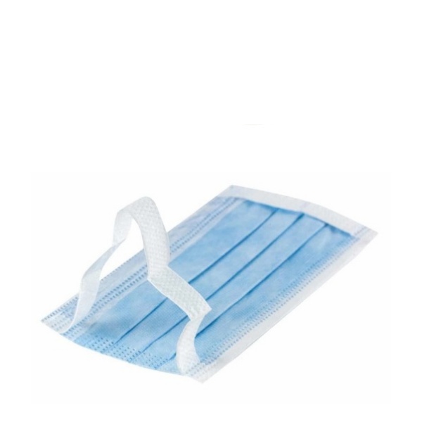 5040120200 Предпазна светлосиня маска за еднократна употреба - Hunts