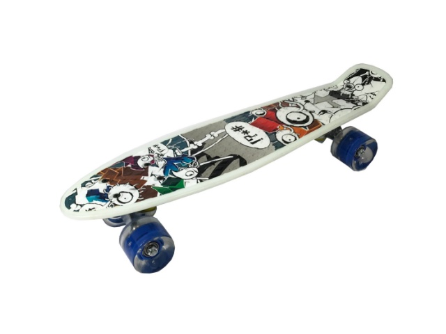 nbO63wgeYYsF2kHfivWiyWC4SumGdQ9OO15WYCik Скейтборд със светещи колела