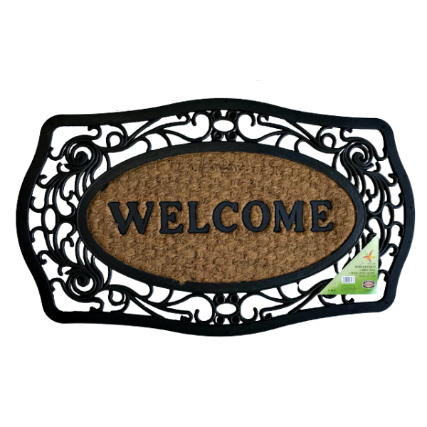 12 Стелка гума и кокос Welcome
