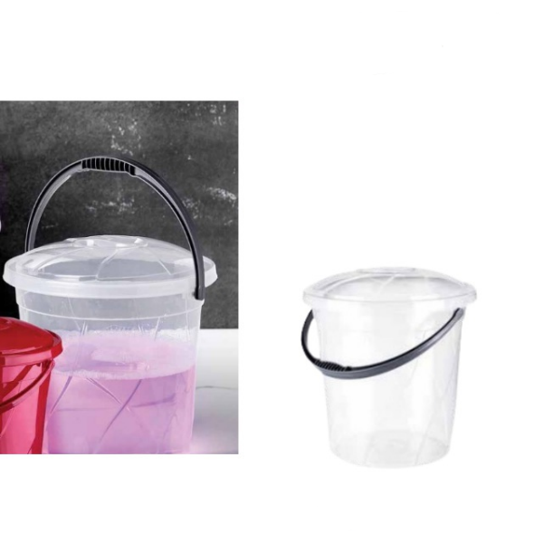 10 Кофа с капак прозрачна 5 литра