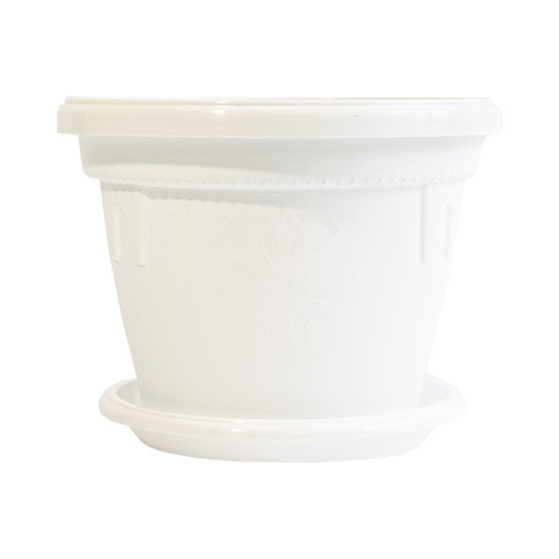 0606072 Саксия Далия Ф20 Бяло