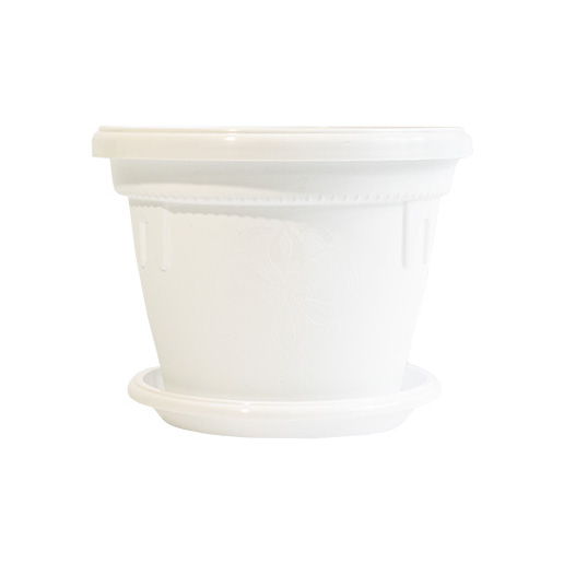 0606051 Саксия Далия Ф12 Бяло