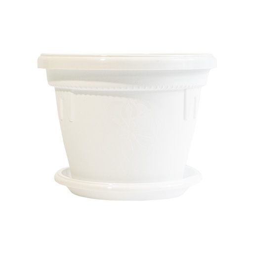 0606058 Саксия Далия Ф14 Бяло