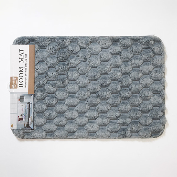 и02-14248-1 Стелка текстил релеф точки 60/40 Антрацит