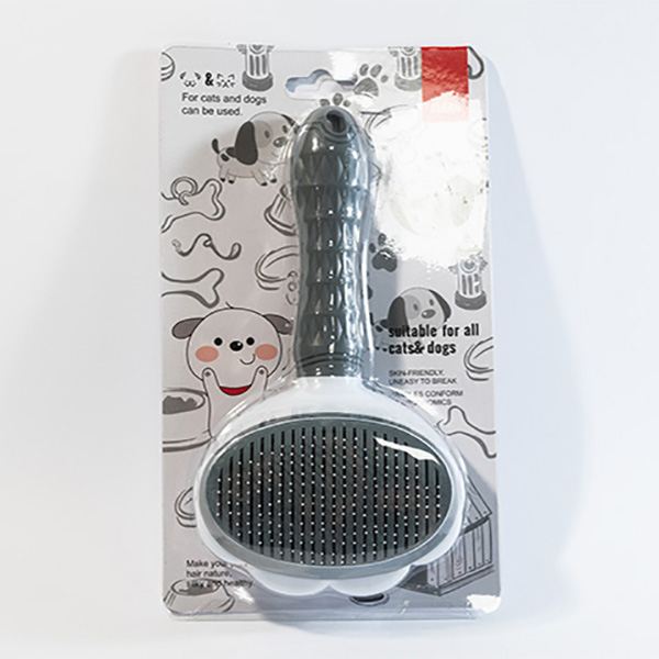 и02-18379 Четка за домашен любимец с механизъм