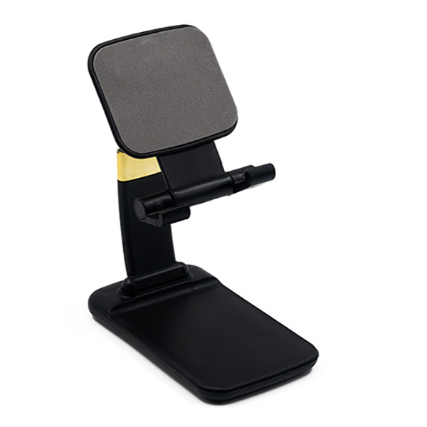 И02-20446 Стойка за телефон за бюро черно/златно