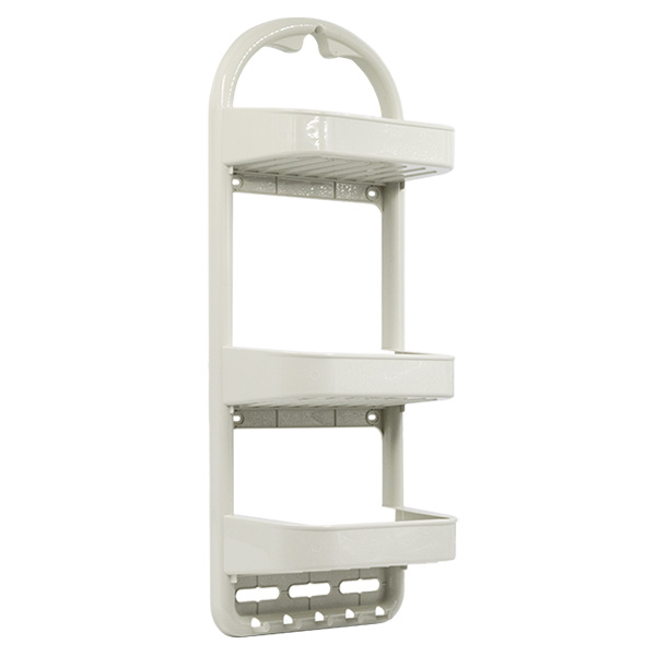 И107716-3 w Етажерка за баня 3 нива права бежово