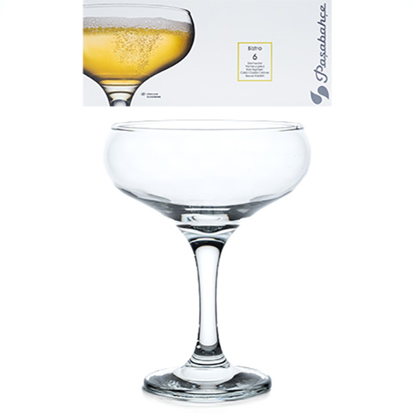 44136-6 Чаша Бистро за шампанско/коктейл 0,270 литра 6 броя