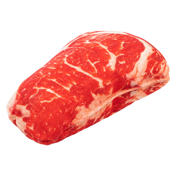 И02-23059 Играчка за домашен любимец пържола със звук 16см