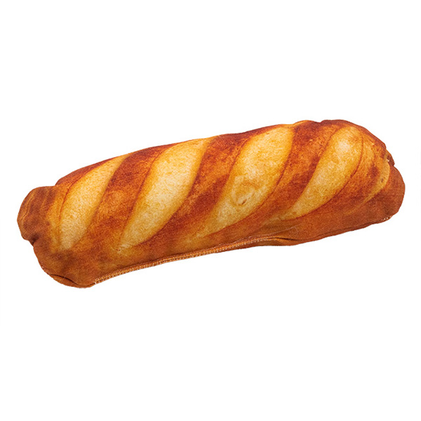 И02-23060 Играчка за домашен любимец хляб със звук 20см