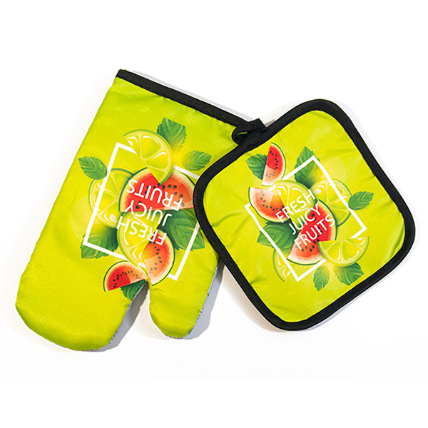 И02-14175 Комплект ръкавица с ръкохватка плодове