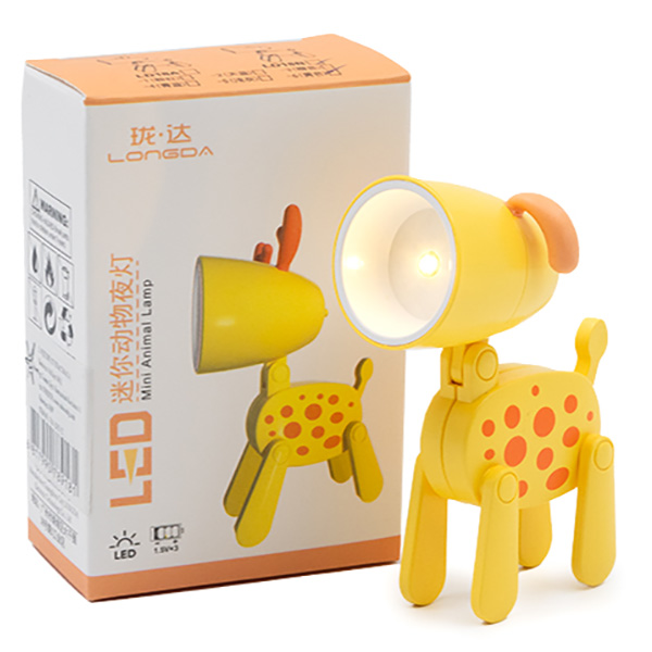 И02-20512 Лампа настолна мини куче 9/6см