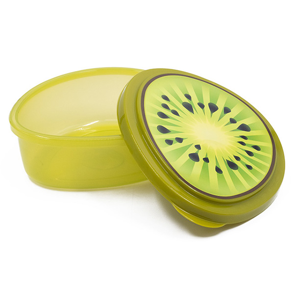 И108152 Контейнер за съхранение с декор 0,8л киви