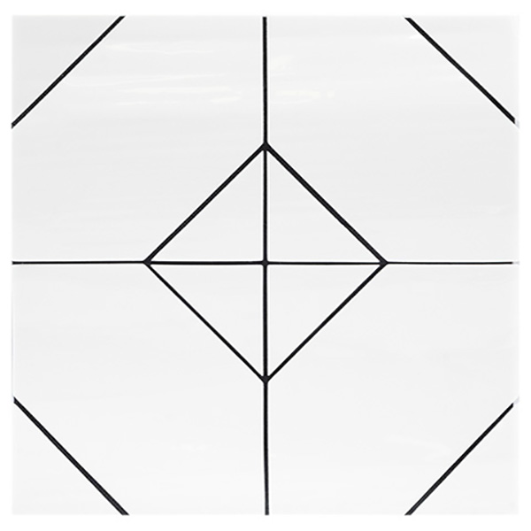 И02-21281-5 Стикер за стена 30/30 см квадрат бяло