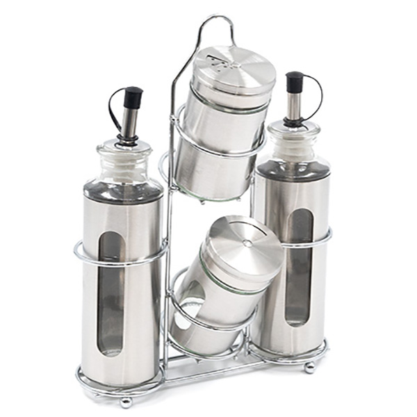 и02-21452 Оливерник метална поставка 0,180 литра 5 части