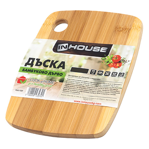 и043-1027 Дъска бамбуково дърво 20/15/1 см