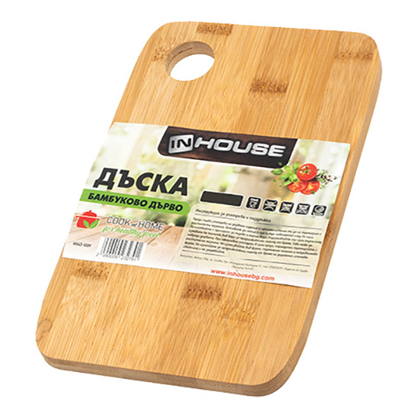 и043-1029 Дъска бамбуково дърво 24/15/1,2 см