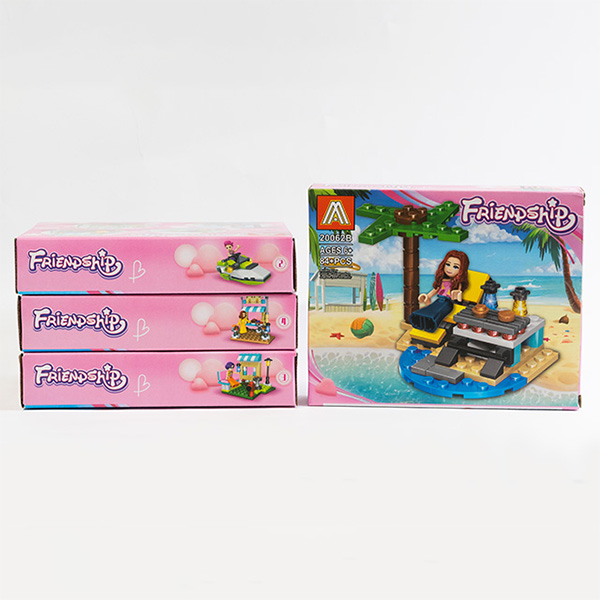 И02-17763 Конструктор ПРИЯТЕЛИ НА ПЛАЖА 80-86 части