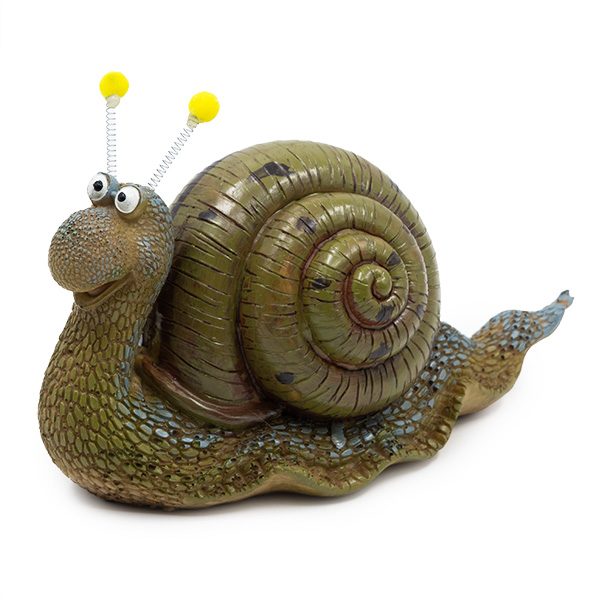 и02-23419 web Градинска декорация охлюв 20/10 см