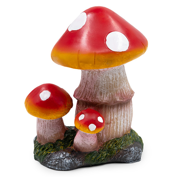 и02-23425 web Градинска декорация класик гъби 12/14 см
