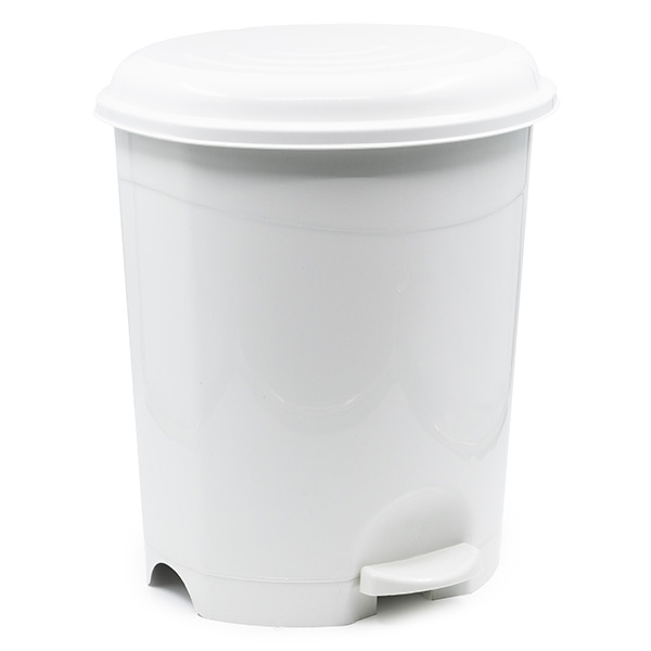 и107376-1 web Кош с педал бял 22 литра